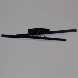 Потолочная люстра светодиодная на штанге с пультом Reluce 09794-0.3-04 (регулировка яркости, 220V)