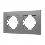 Рамка пластиковая FRM-PERIO-PL-2-GR (Arlight) 049752