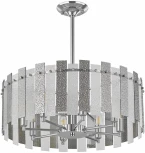 Подвесная люстра хрустальная на штанге Arte Milano Sorrento-2109 372109/8/350/580 CR (220V)