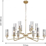 Подвесная люстра F-Promo Shandar 4620-12P