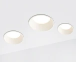 Встраиваемый светильник Italline IT06-6013 white 3000K (LED, 220V, круглые)
