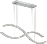 Подвесной светильник ST Luce Aceno SL6206.103.50 Хром/Прозрачный LED 1*50W 3000K (220V, на тросе)