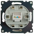 Розетка Ethernet RJ-45 (золото) Stekker Катрин 49227