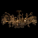 Потолочная люстра на штанге Loft It Coral 10351/800C AB (220V, ветки)