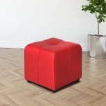 Пуф Dreambag Николь Красный ЭкоКожа 1111400