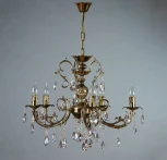 Подвесная люстра Ambiente Alicante 8888/5 PB New Leaf