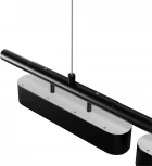 Подвесной светильник Zigbee, Wi-Fi Lightera Huron LE118L-3B SMART (LED, 220V, управление смартфоном, голосовое управление, умный дом - Алиса, Tuya Smart, Маруся, Smart Life, Экосистема Сбер, на тросе)