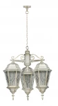Уличный светильник подвесной Oasis Light ASTORIA 2M 91470M/3 cover Gw ромб (220V, на цепи, IP44)