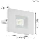 Прожектор уличный Eglo Faedo 3 33153