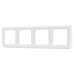 Рамка пластиковая FRM-VERSA-PL-4-WH (Arlight) 045187