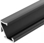 Профиль ALM-V60-2020 ANOD Black (Arlight, Алюминий) 026694(1)