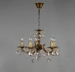 Подвесная люстра Ambiente Benisa 2226/5 PB New Leaf