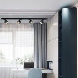 Трековый светильник Reluce 53003-9.3-001LD GX53 BK шинопровод? (220V)