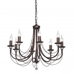 Подвесная люстра Vitaluce V1798-8/8 (220V, на цепи, свеча)