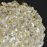 Подвесной светильник светодиодный хрустальный Mizi'en Velvet MZ777111-160 (220V, на проводе, шар)