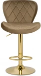 Барный стул Woodville Porch dark beige / golden 15505