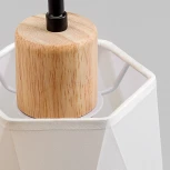 Потолочная люстра на штанге Imex MD.5714-5-S-BK+WOOD