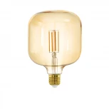 Лампочка LED филаментная диммируемая прозрачная/желтая цилиндр E27 4W Eglo Lm_led_e27 12594