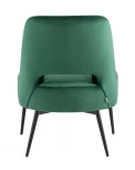 Кресло Stool Group лаунж Бостон велюр зелёный УТ000036648