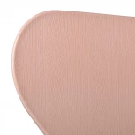 Стул Seven белый с хромированными ножками