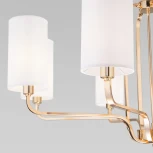 Умная подвесная люстра Eurosvet Purezza 60128/8 золото