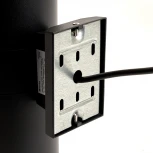 Архитектурная подсветка Feron Корфу 48354 DH0710, 2*9W, 1500Lm, 2700K, черный Бостон (LED, 220V, круглые, IP54)