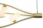 Подвесной светильник Flusso V000231 (11025/7P Gold) (220V, на тросе, шар)