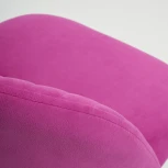 Кресло MELODY молочный (флок)