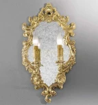 Бра Nervilamp M2 (220V, подсвечник, свеча, с зеркалом)