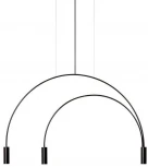 Подвесной светильник Arc 3 Black ImperiumLoft Arc01 (140522-26) (220V, на тросе)