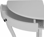 Консоль угловая Элегант молочный дуб Л от фабрики Mebelik