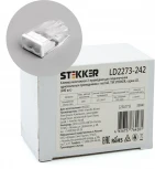 Клемма пружинная 2-х проводная Stekker 39941