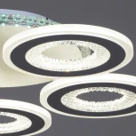 Потолочная люстра светодиодная на штанге с пультом Reluce 20534-0.3-5+1S