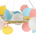 Подвесная люстра MyFar Flavia MR2301-9P (на тросе, шарики)