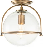 Потолочный светильник круглый Somerset QN-SOMERSET-F-C-HB Hinkley (220V, шар)