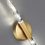 Настенный светильник Odeon Light Aletta 6679/6WL античная бронза/металл/хрусталь IP20 LED 6W 360Лм 4000K (220V)