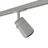 Трековый светильник однофазный 7W 220V Silver RAUMBERG 8129Sv (круглые)