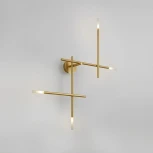 Настенное бра Traverse Wall Gold H83 ImperiumLoft Traverse-Wall01 (207739-26) (220V, асимметрия)