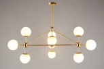 Потолочная люстра на штанге Aployt Rozali APL.606.07.10 (220V, шарики)