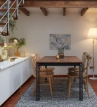 Обеденный стул La Forma (ex Julia Grup) Tressia (Каучук,ДСП,Дерево)