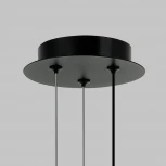 Подвесной светильник Imex MD.23104-1-P-BK+BR (220V, на тросе, круглые)