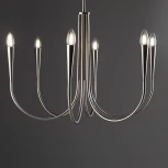 Потолочная люстра на штанге Freya Branches FR5253PL-06N (220V, свеча)