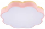 Потолочный светильник светодиодный для детской Loft It Axel 10225/36 Pink (220V, тучи)