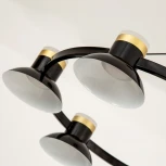 Подвесная люстра большая Favourite Tatti 4516-9P (LED, 220V, на тросе)