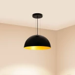 Подвесной светильник LED SP-RESTO-HANG-R500-30W Warm3000 (BK, 100 deg, 230V) (Arlight, IP20 Металл) 039699