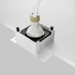 Встраиваемый светильник под гипсокартон Share GU10 1x20Вт Maytoni Technical DL051-01-GU10-SQ-WB (220V)