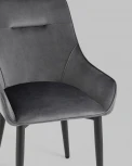 Стул Stool Group Диана велюр серый УТ000031285