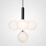 Подвесной светильник Raffin 4 White Imperiumloft Raffin01 (177909-26) (220V, на проводе, шарики)