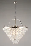 Подвесная люстра каскадная Aployt Gerta APL.725.03.13 (220V, хрусталь, на цепи)