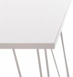 Стол STAR ЛДСП/металл, 110х70х75 см, белый топ/белые ножки Tetchair 19240